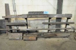 Lot-Brake Dies and Misc. with (2) Stock Racks
