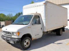 Ford, F-350 Super Duty 16' x 8' Van Body Box Truck (1999)