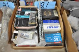 Lot-Various Hardware, Fuses, Chain, Springs, etc. in (4) Boxes
