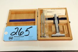 Fowler Depth Micrometer with Case