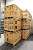 Lot-(15) Wood Crates