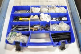 Organizer with Nuts, Bolts, Drills, etc. Contents