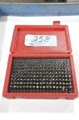 .061 - .250 Pin Gauge Set