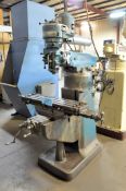Bridgeport 1-HP Belt Head Vertical Milling Machine