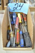 Lot-Screwdrivers in (1) Box