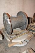 Lot-(2) Coils Metal Stock and (1) Spool on (1) Pallet
