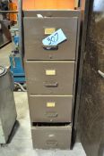 Lot-(1) File Cabinet and (2) Storage Cabinets with Misc. Maintenance, Contents