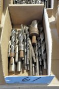 Lot-Straight Shank Drills in (1) Box