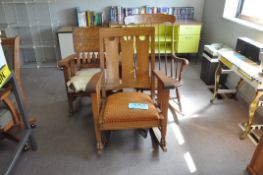 Lot-(3) Rocking Chairs