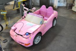 Electric Rechargeable Child's Corvette Car
