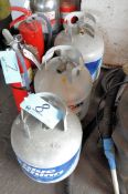 Lot-(3) Small Propane Tanks