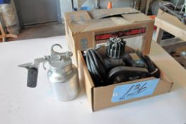 Lot-Miller 2000 Electric Air Compressor and Spray Gun in (2) Boxes