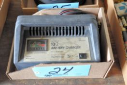Schumacher 12-Volt x 10/2 Amp Portable Battery Charger in (1) Box