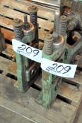 Lot-(2) Roll Form Outboard Supports