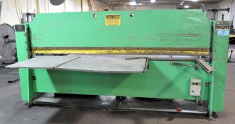 Roto-Die Model 10, 10' x 16-ga. Capacity Mild Steel Hydraulic Bending Brake