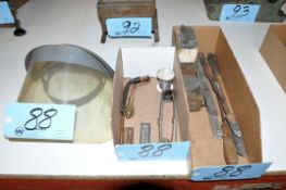 Lot-Torch and Smelting Tools in (2) Boxes with Face Shield
