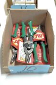 Lot-(3) Pairs Malco Aviation Snips in (1) Box