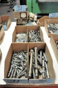 Lot-Light Fixture, Nuts, Bolts, Washers, Rings, etc. in (8) Boxes