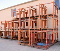 Lot-(18) Stock Racks, (Outside)