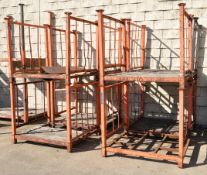 Lot-(8) Stock Racks, (Outside)