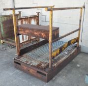 Man Lift Platform Fork Lift Attachment, (Outside)