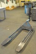 Blue Giant Approximately 3,500-Lbs. Capacity Hydraulic Pallet Jack (Not in Service)