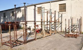 Lot-(16)Stock Racks, (Outside)