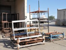 Lot-Various Stock Racks, (Outside)