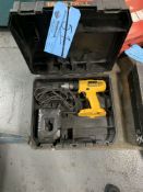 Dewalt 18 Volt Battery Powered Drill in Case (Charger included, No Battery)
