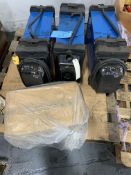 Lot of (3) Lectro Static Model 841 Dust Collectors & (1) Spare Filter