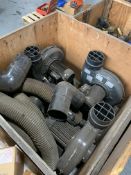 Lot of (3) Dayton Fume Extractors 1-1/2 H.P. 115/230 volt