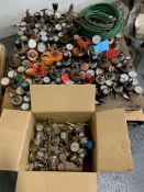 Lot of Welding Gauges (2) Teirs & Box on Side of Pallet