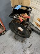 Banding Cart w/ Steel Banding, Clips, & Crimper Tool