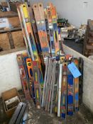 Lot of 2' & 4' Levels