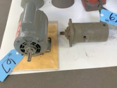 Lot-(1) Boehm and (1) Dayton Electric Motors