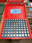 No Name .751 - .832 Pin Gage Set