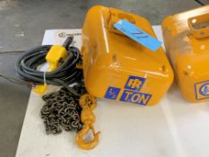 Ingersoll-Rand Centurion 1/2-Ton Electric Hoist with 2-Button Pendant Control