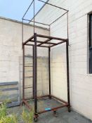 4' x 4' x 11'H Manlift Platform, (Outside)