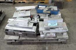 Lot-Aluminum Flat Bar Cutoff Stock on (1) Pallet