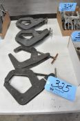 Lot-(6) Large Kant Twist Clamps