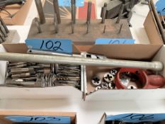 Lot-Taps and Dies with Die Handle in (2) Boxes
