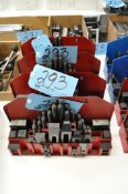 Lot-(4) Incomplete Sets of Hold Down Tooling