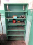 Lot-Misc. Grinding Parts with Shelving