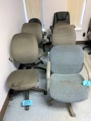 Lot-Various Office Chairs in (2) Rows