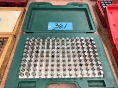Zhangda .501 - .625 Pin Gage Set
