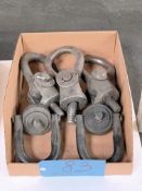 Lot-(5) Various Lifting Rings in (1) Box on Floor