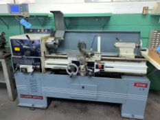 Clausing-Metosa C1440, Geared Head Engine Lathe, Readouts, 8