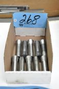 Lot-10 Piece Set R8 Collets in (1) Box