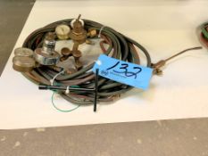 Oxygen/Acetylene Hose with Torch and Gauges
