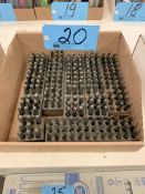 Lot-Various Hand Stamp Sets in (1) Box